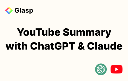 YouTube Summary with ChatGPT & Claude small promo image