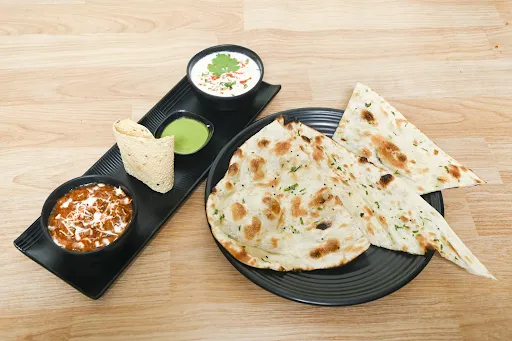 O-Paneer Lababdar With Lachha Parantha Or Butter Naan