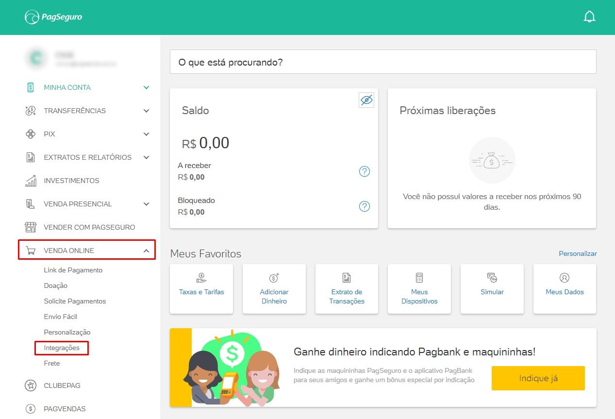 Como criar sua conta no PagSeguro e utilizá-la em sua loja virtual