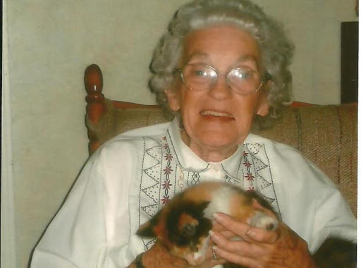 Granny always loved her cats.