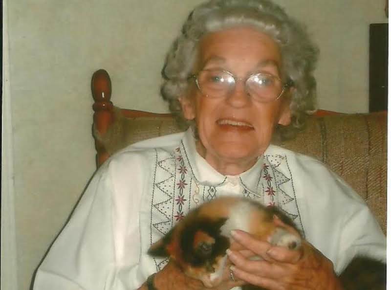 Granny Always Loved Her Cats.