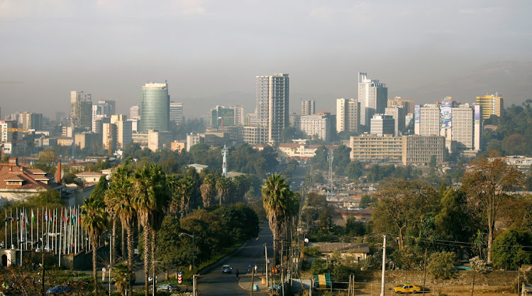 The cityscape of Ethiopian capital Addis Ababa. Picture: TIKSA NEGERI/REUTERS