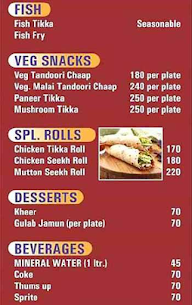 Chawla Da Hotel menu 3