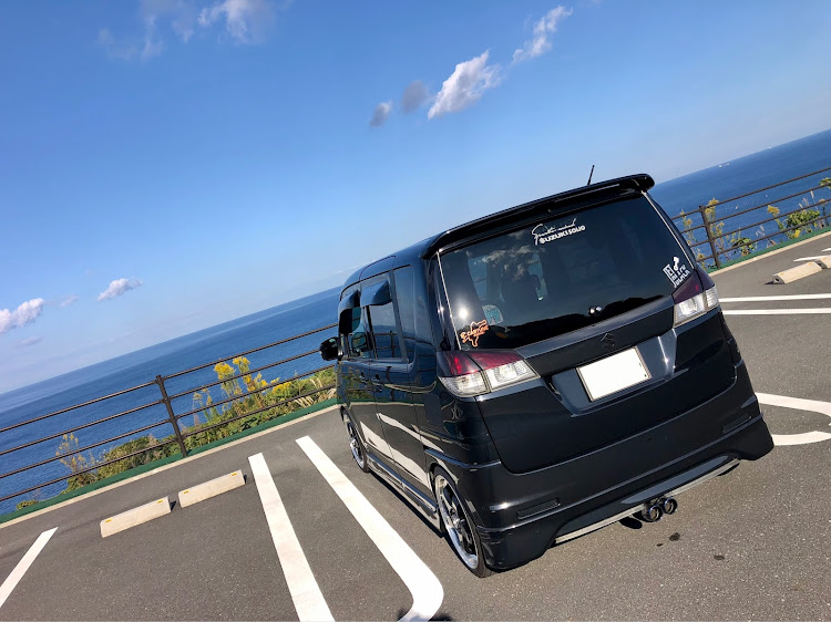 ソリオのサニーロード・ドライブを満喫・太平洋を満喫・アングル探し・漆黒に関するカスタム事例の投稿画像10枚目