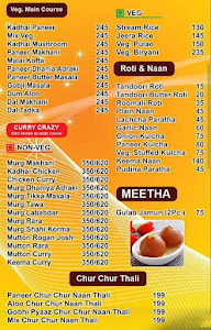 Swagat Restaurant menu 2