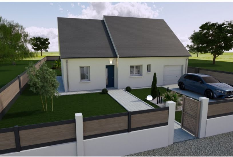  Vente Terrain + Maison - Terrain : 2 346m² - Maison : 83m² à Richelieu (37120) 