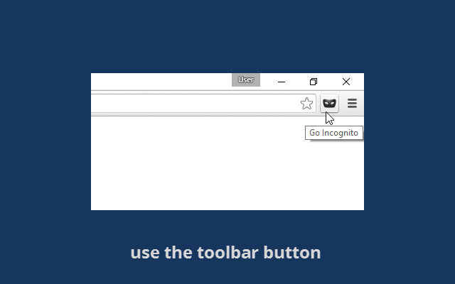 Go Incognito chrome extension