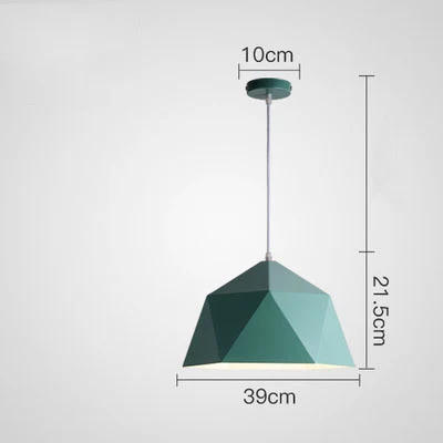 Šarene geometrijske kreativne male viseće lampe Dekorativna rasveta za sobe Dodajte stil i jedinstvenu atmosferu u vaš dom.