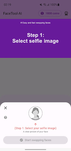 Screenshot FaceTool: Face Swap & Generate