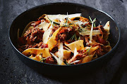 Lamb Ragu pasta.