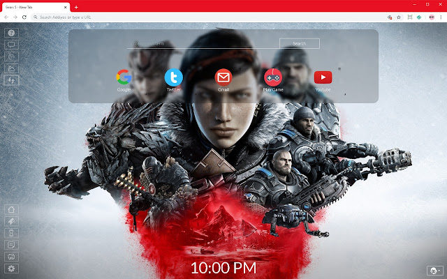 Gears 5 New Tab