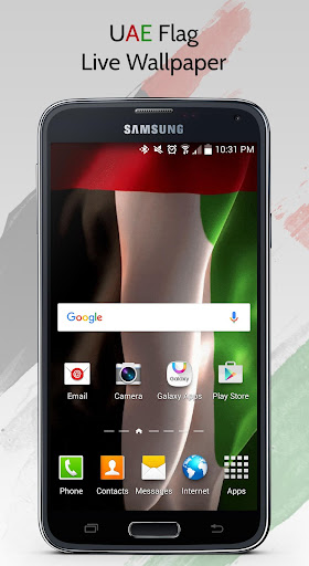 UAE Flag Live Wallpaper