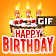 Happy Birthday GIF Images icon