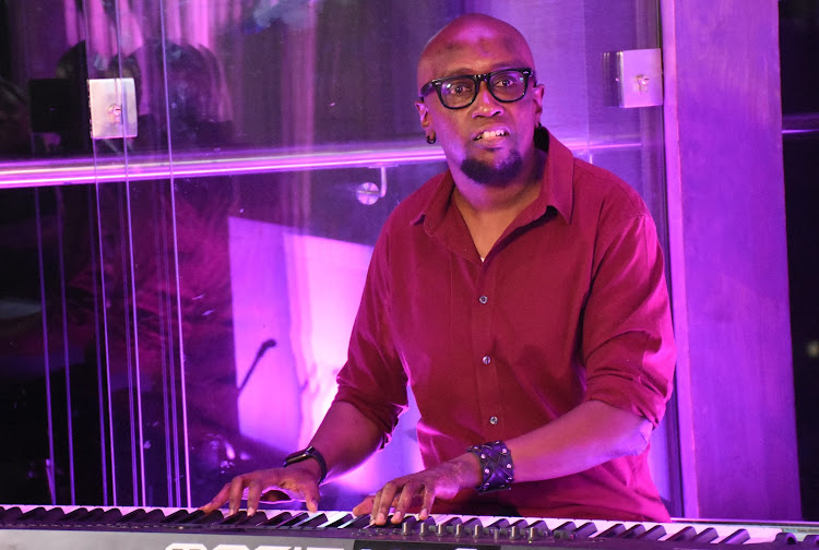 Pianist/producer Aaron Rimbui.