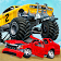 Monster Car Derby Games 2019 icon