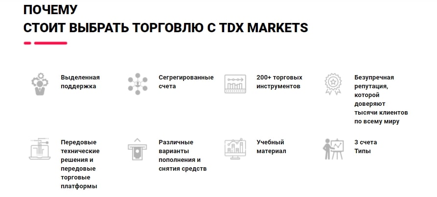 TDX Markets: отзывы о торговых возможностях, экспертная оценка