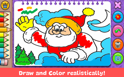 Screenshot Christmas Coloring Book