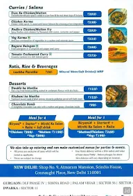 Biryani Blues menu 3