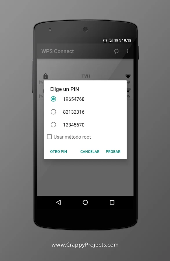    WPS Connect- screenshot  