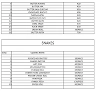 Royal JFC Sweets & Bakery menu 1