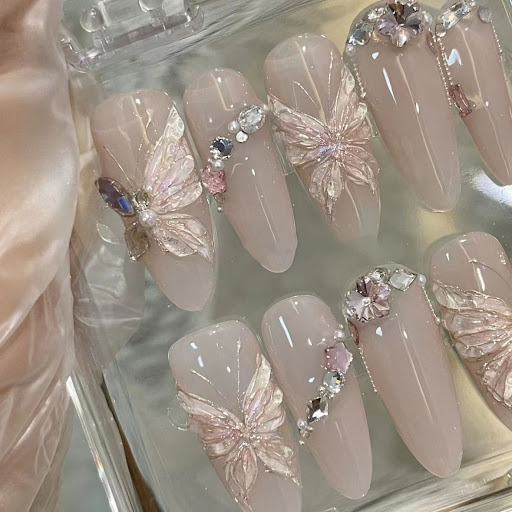 Title 5, Spring and Summer Ice Transparent 3D Butterfly ...