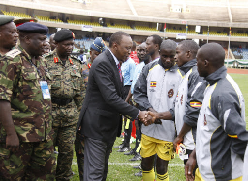 President Uhuru Opens EAC military games