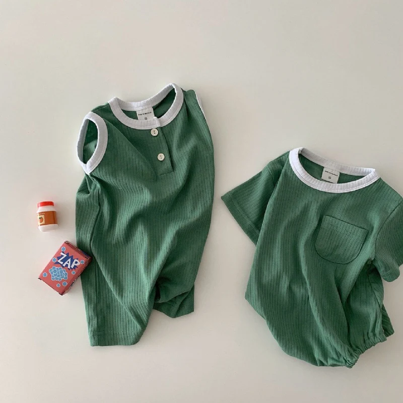 Combinaison de jeu pour bébé Combinaison de loisirs pour nourrissons, douce et confortable, permettant aux bébés de ramper et de jouer librement en toute sécurité.