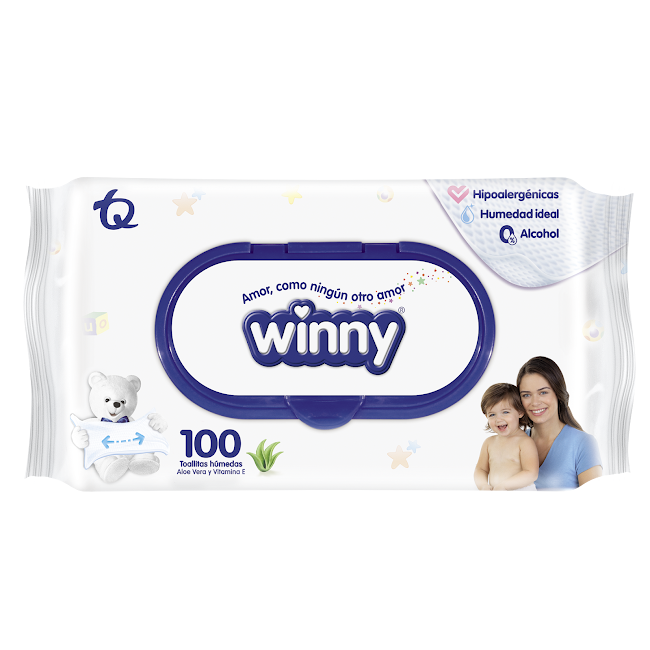 Toallitas Húmedas Winny Ultratrim Sec x 100 und  