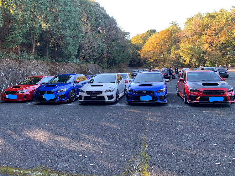 WRX STIのスバルミーティング・玉名市・奥の院・クルマでenjoyに関するカスタム事例の投稿画像2枚目