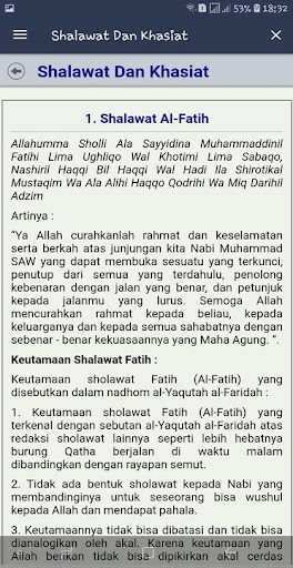 Shalawat Dan Khasiat