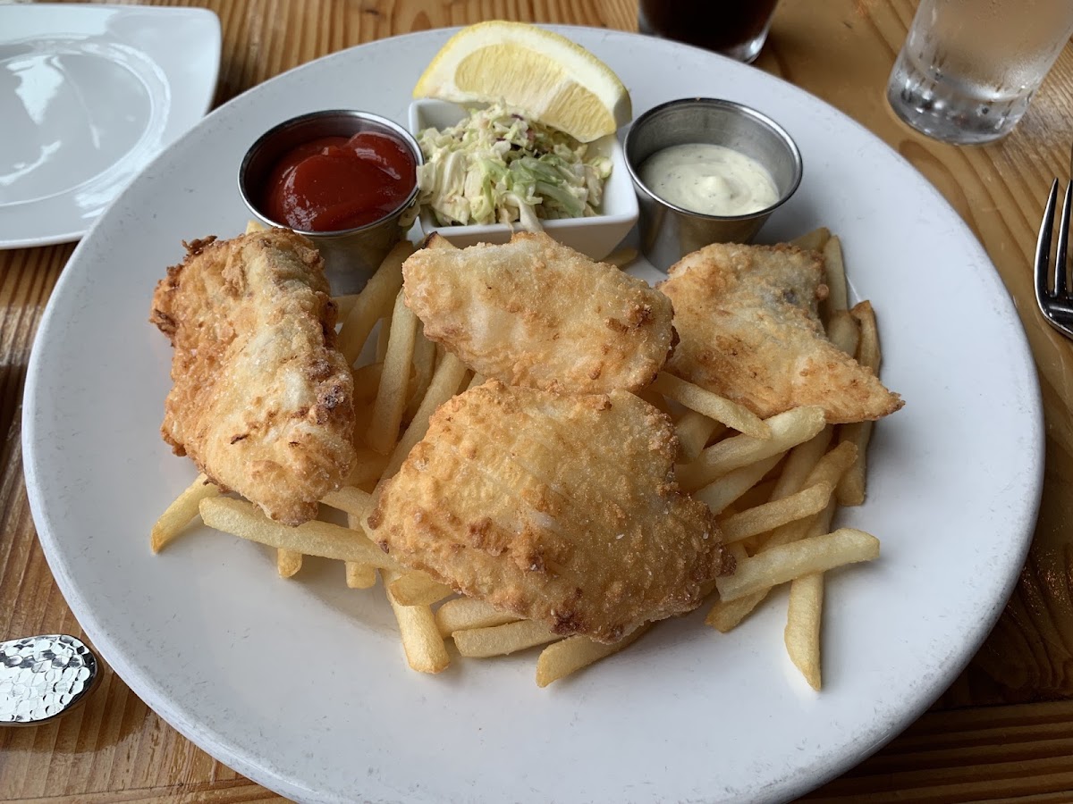 GF fish & chips