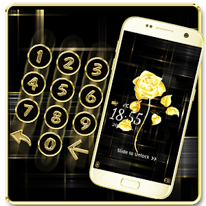 golden rose locker theme  Icon