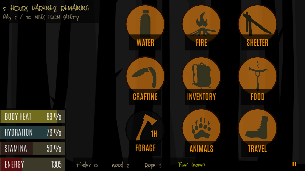 [Game] Survive - Wilderness survival -   !