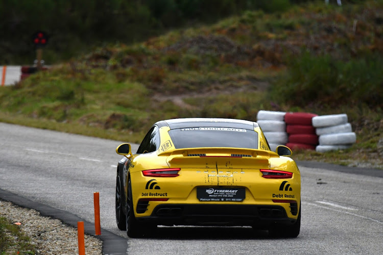 Jean-Pierre van der Walt made it a double win on the trot in the standard production car category driving his 2016 Porsche 911 Turbo S.