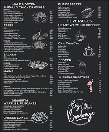 Big Little Bombaye menu 
