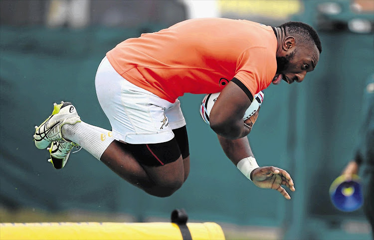 Springbok prop Tendai Mtawarira.