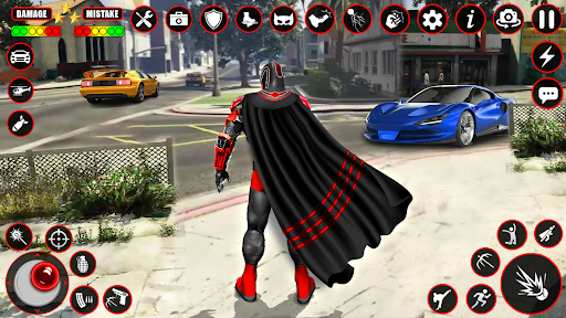 Screenshot Bat Hero Dark Crime City Game