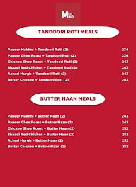 Meal Man menu 5