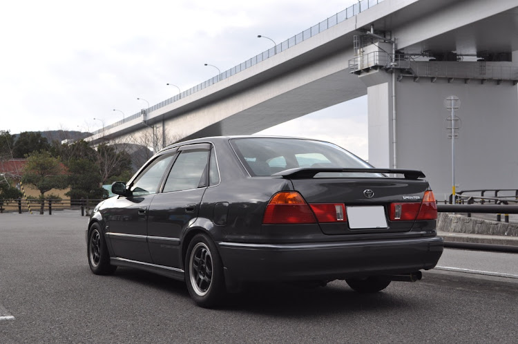 スプリンターのホイール交換・ドライブ・AE111・鳴門スカイラインに関するカスタム事例の投稿画像3枚目