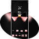 Download Black simple cute pink tie theme For PC Windows and Mac 2.0.1