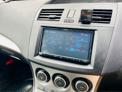 アクセラスポーツ Blefwのカーナビ交換 彩速ナビ Kenwood Mdv S709 サウンドチューニングに関するカスタム メンテナンスの投稿画像 車 のカスタム情報はcartune