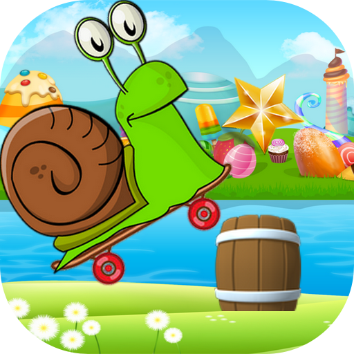 Happy Speed Snail Skateboard 冒險 App LOGO-APP開箱王