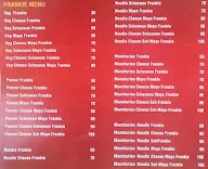 Rajesh Pav Bhaji menu 1