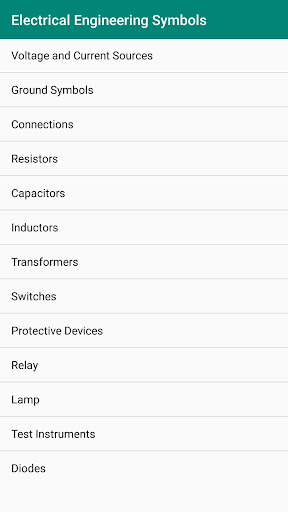 Electrical Engineering Symbols