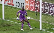 Daniel Akpeyi of Chippa United during the Absa Premiership match between Golden Arrows and Chippa United at Princess Magogo Stadium on September 22, 2018 in Durban, South Africa. 