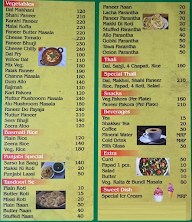 Saini Punjabi Dhaba menu 1