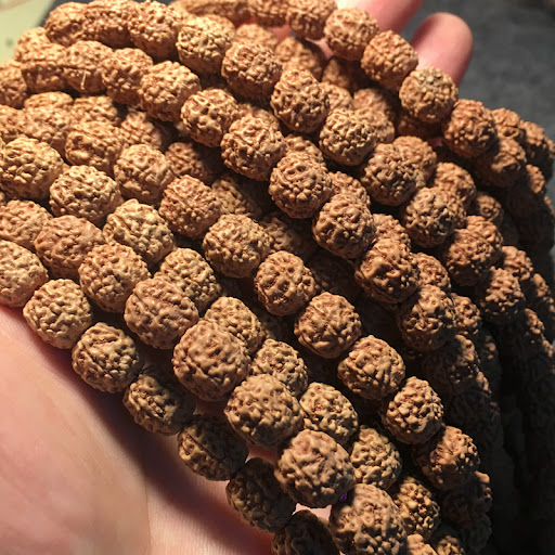 Title 2, 108pcs Ethnic Vajra Bodhi Rudraksha Beads for M...