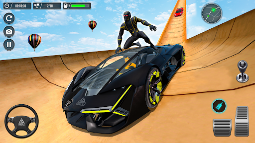 Screenshot Superhero Car Stunt- Car Games