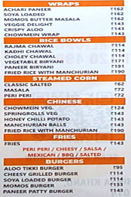 Chaubara menu 7