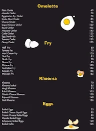 Eggetarian Outlet menu 2